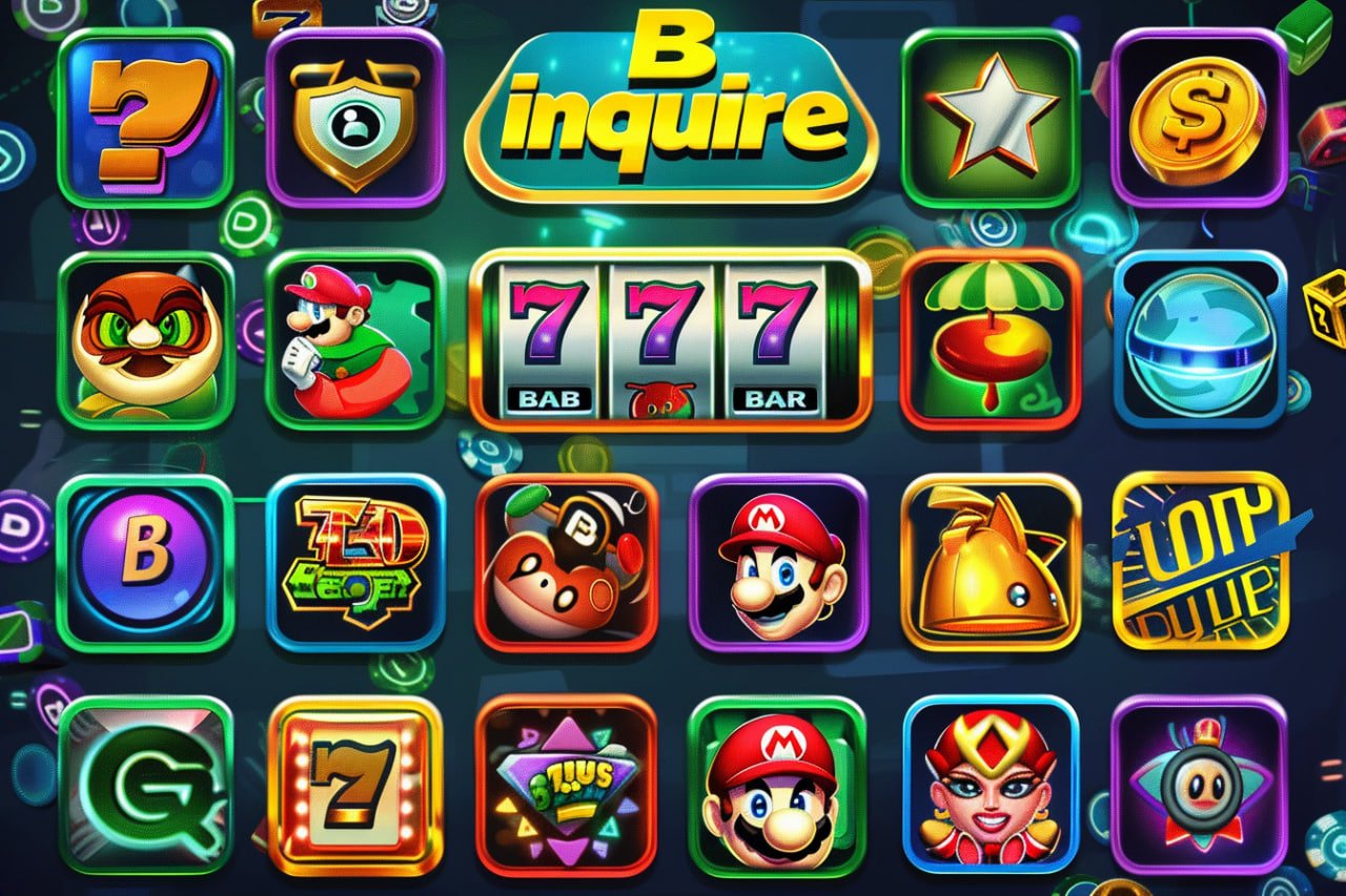 Slot machine game selection tiles on the dddjili gaming platform